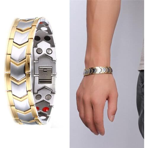 Mens Bracelet Bracelets Energy Germanium Magnetic Tourmaline Bracelet Health Care Jewelry For Women Bracelets Bangle Slimming