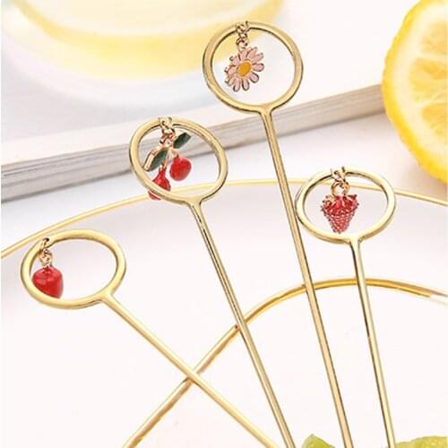 Stainless Steel Spoon Fork Cake Coffee Dessert Golden Ice Cream Stirring Spoons Candy Cute Cartoon Teaspoon #2