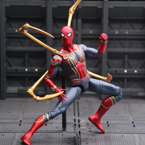 New Hot Marvel Toys Avengers Infinite War3 Spiderman PVC Action Figure Superhero Figures Spider-man Collectible Model Dolls Toy