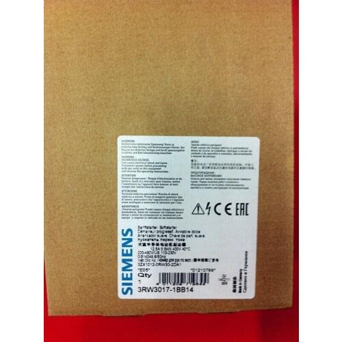 NEW Siemens 3RW3017-1BB14 free shipping