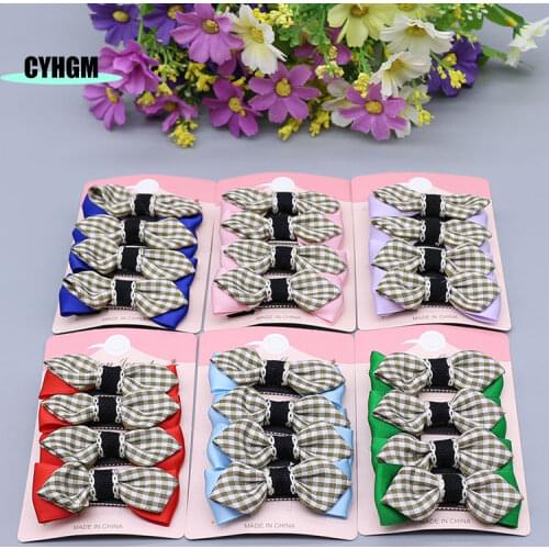 Wholesale Fashion ribbon hair clips for women silk girls hairpins cute spinki do wlosow Barrettes hair accessories D08-8