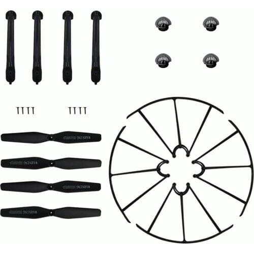 Landing Skid+Blade Propeller+Propeller Protectors Spare Set Suitable for Syma X5HC X5HW RC quadcopters Drone Spare
