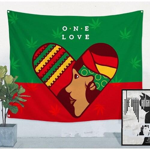 Rock and Roll Stickers Hip Hop Reggae Posters Banner & Flag Music Training Wall Painting Piano Musical Instrument Store Decor E5