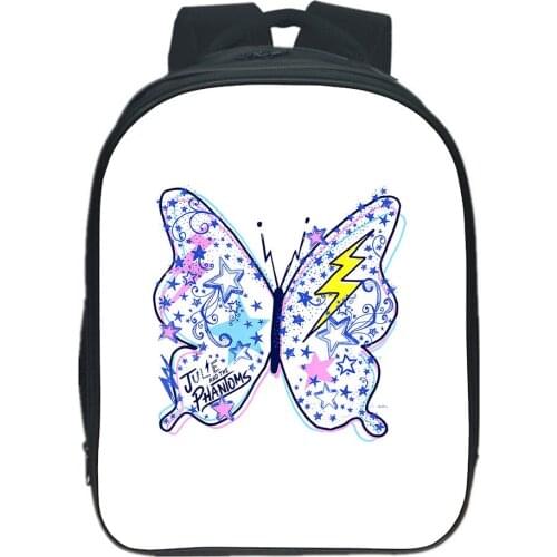 13 inches Julie And The Phantoms School Bag Boy Girl Cartoons Backpack 3D Movie Printing Bookbag Cosplay Casual Travel Rucksack