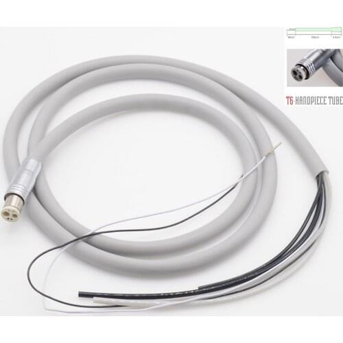Dental Clinic Surgical Handpiece High Speed Fiber Optic Silicone 6 holes Tubing Tube Hose