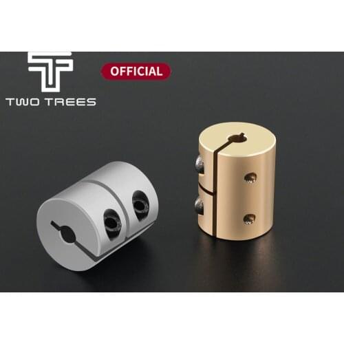 3D Printer T8 Lead screw rigid shaft coupler clamp stepper servo motor coupling D20L25 5x8x25mm for Ender 3 Ender 5 Sapphire pro