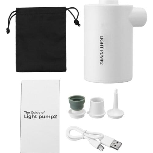 Waterproof air pump USB electric inflator for Outdoor Camping Air bed mattress Boat Inflator Defator inflatable pump