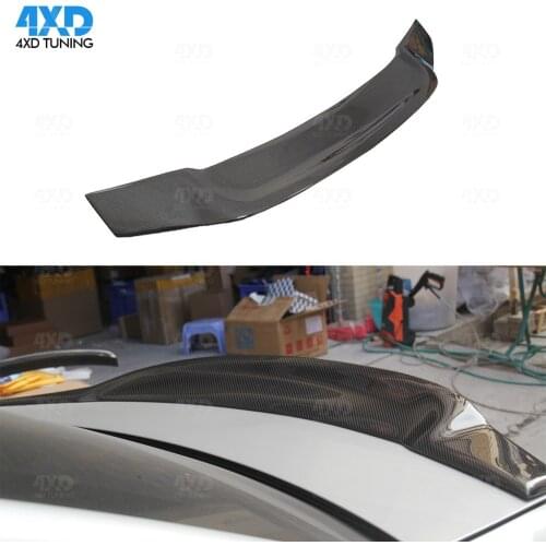 W204 Coupe Carbon Fiber Spoiler R Style For Mercedes C180 C200 C250 C260 Rear Trunk spoiler Wing 2008 -2010 2011 2012 2013 2014