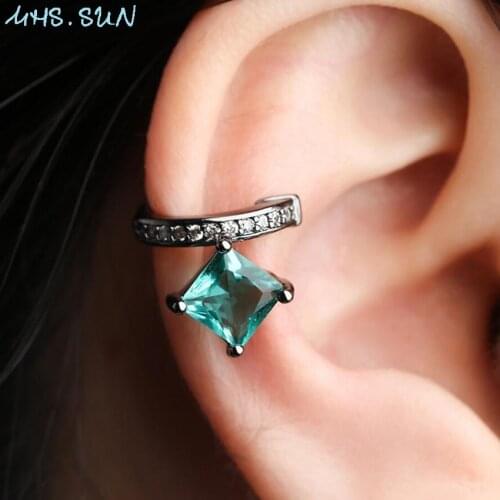MHS.SUN Fashion South American Style Earrings Women Jewelry Vintage Crystal Zircon Earrings For Girls Birthday Gift Drop Ship