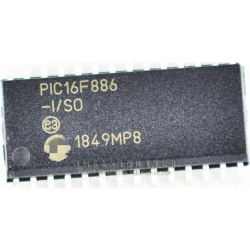 100/PCSC LOT PIC16F886-I/SO PIC16F886-I PIC16F886 SOP28 100% new original