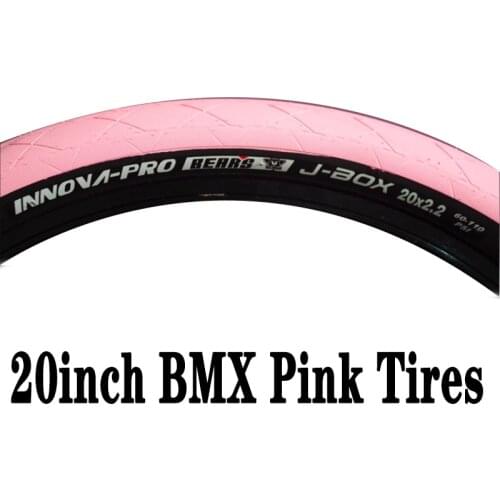 20Inch BMX Bike 2.2 Tires 110Psi Pink Tires BMX Bike Wheel Accessories