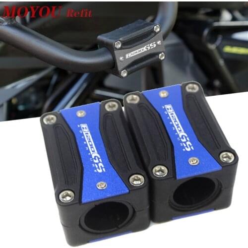 For BMW R1200GS ADV Adventure r1200gs adv 22/25/28mm Motorcycle Engine Crash Bar Protection Bumper Decorative Guard Block