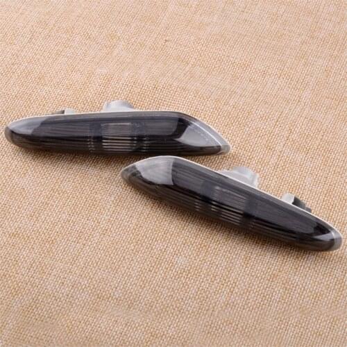 CITALL 2pcs Car Smoke Side Marker Turn Signal Lights 12V 5W for BMW E90 E91 E92 E93 2006 2007 2008 2009 2010 2011