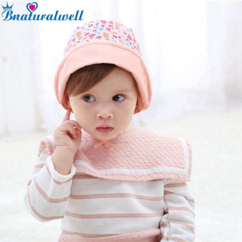 Bnaturalwell Baby Christening Baptism Cap Kids Bonnet Retro Beanie Hat Toddler girls Nordic Vintage cap 1pc H823
