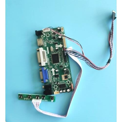 For B133XW01 V0/V1 Panel 13.3" Controller board 1366X768 LCD monitor LED display kit 40pin Screen VGA DIY HDMI M.NT68676 DVI