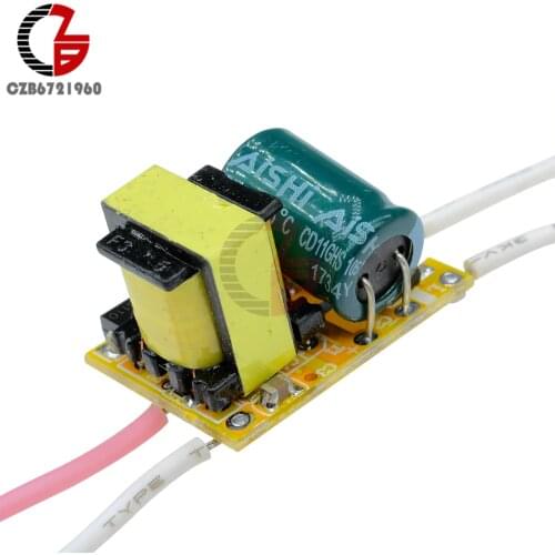 AC 110V 220V 3W LED Driver Power Supply Transformer Module Light Driver Voltage Converter Regulator for LED Ceiling Downlight