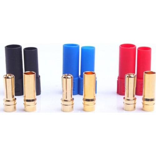 FATJAY AMASS XT150 with 6mm gold connector black red anti-spark 250A for RC lipo battery accessories