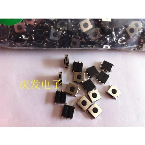 Imported shrapnel Touch switch Key switch 6*6*2.5mm (SMD 5 feet) High temperature New