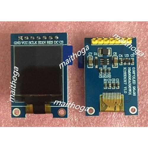 Maithoga 0.96 inch 7P SPI White OLED Screen SSD1317 Drive IC 96*96 Square Screen