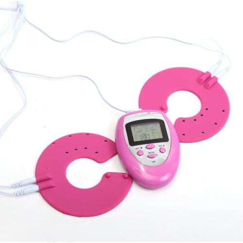 Women Tens Breast Massage Instrument Chest Mount Breast Massager Relief Firmer Women Electronic Machine Muscle Pain Health Care