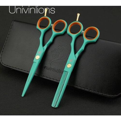 5.5" japan professional hair scissors set hairdressing barber salon tesoura thinning shears cutting tool stainless steel stylist