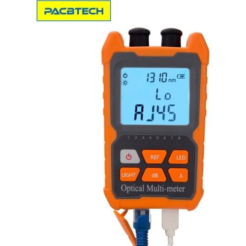 Handheld VFL+Power Meter Portable All-In-One Fiber Optic Power Meter With 5km Laser Source Visual Fault Locator