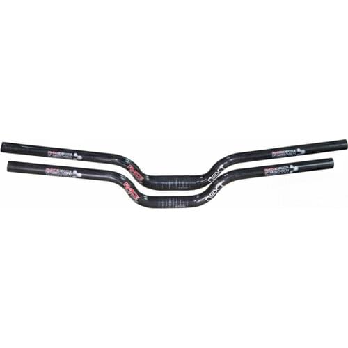 Race Face Next Series Mountain/Folded bike 3K gloss full carbon fibre bicycle handlebar U shape heigh 65mm 25.4/31.8x580-720mm