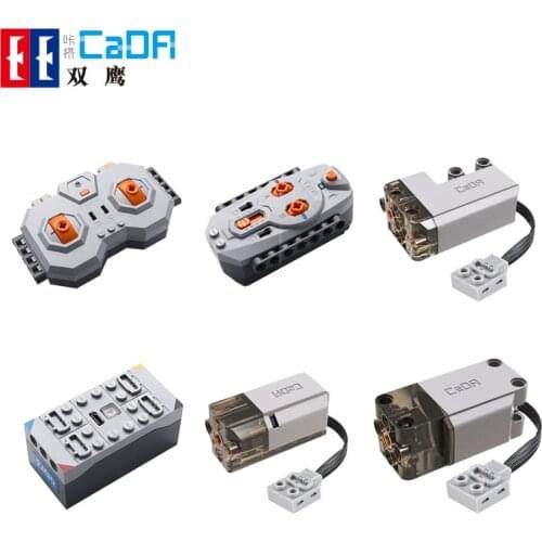CaDA Parts DIY Battery Super Sports Car MOC Assembling Building Blocks Bricks Power Group Module Spare Part Toys Remote Control