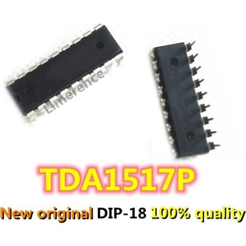 10pcs/lot TDA1517P TDA1517 1517P 1517 DIP18 TDA1517P = YD1517P UTC1517 Support recycling all kinds of electronic components