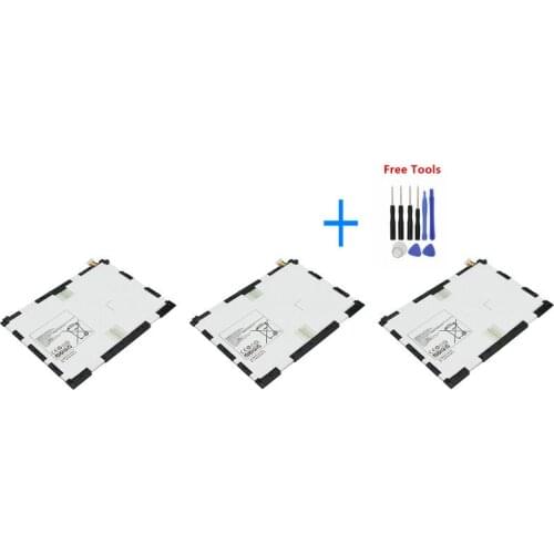 3x 6000mAh Replacement EB-BT550ABE Battery For Samsung Galaxy Tab A 9.7" SM-T550 SM-P550 P555C T555C T555 P351 +Tepair Tools Kit