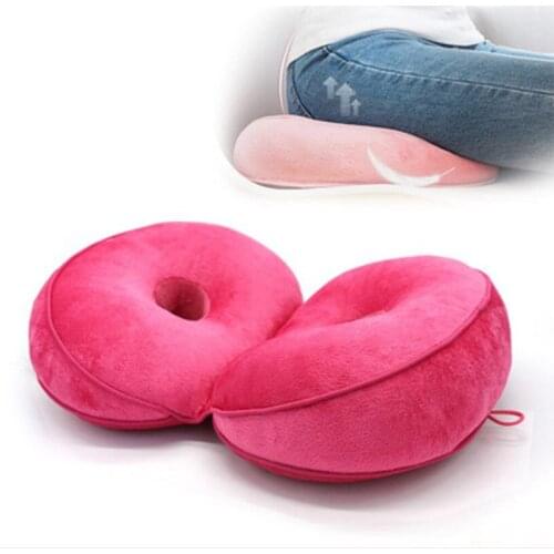 6 Colour Multifunctional Seat Dual Comfort Cushion Memory Foam of Hip Lift Seat Cushion Beautiful Butt Latex Seat Cushion