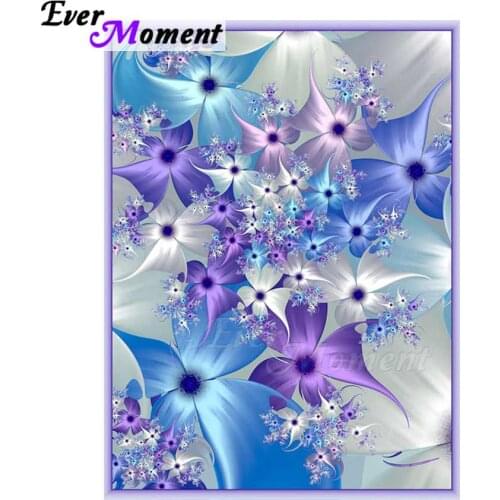 Ever Moment Diamond Painting Mosaic Flower Full Square Drill Picture Of Rhinestone Diamond Embroidery Home Decoration ASF1461
