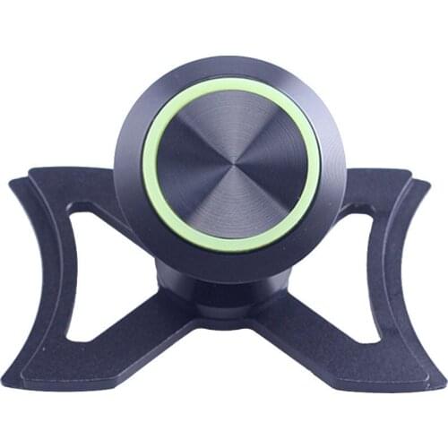 Aluminium Alloy Phone Holder Car Air Vent Outlet Mount 360-Degree Rotary Swivel Cell Phone Magnetic Cradle For Audi A3 / S3