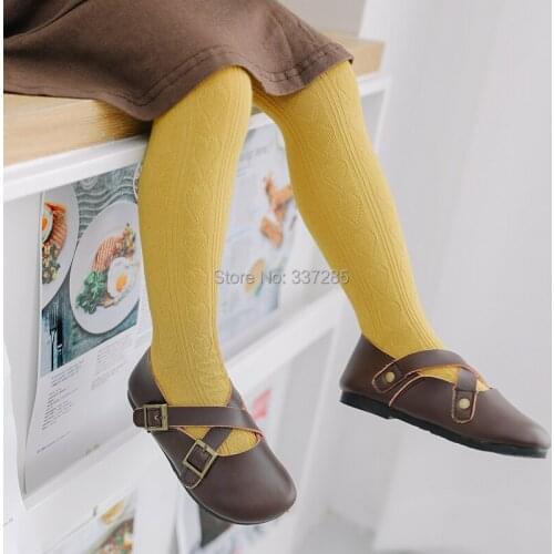 Baby girls cotton tights for kids dark floral love striped warmer autumn spring pantyhose cute princess infant child tights