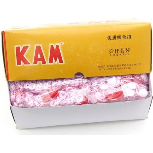 Wholesale 1000Sets T5 Snap Button 12mm KAM Heart Resin Buttons For Baby Clothes Plastic Press Studs Button Fasteners Bib Diaper