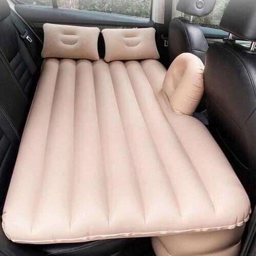 Multifunction SUV Air Mattress for Back Seat Car Travel Bed Inflatable Car Mattress with Pillow Outdoor Camping Mat