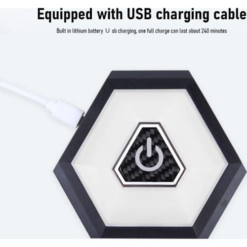 New Car Reading Light Led Roof Lamp Auto Interior Car Dome Reading Light Touch USB Charging Atmosphere Lamp Light Trunk Lamp