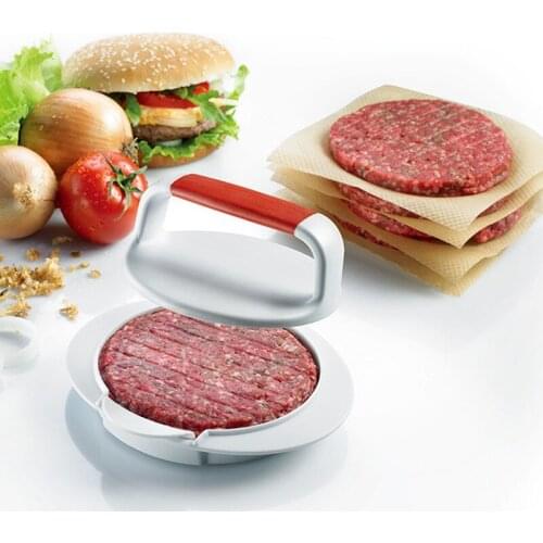 Hamburger Meat Beef Maker Grill Burger Patty Press Mold Mould Kitchen Utensils For Hamburger Press ABS+TPR