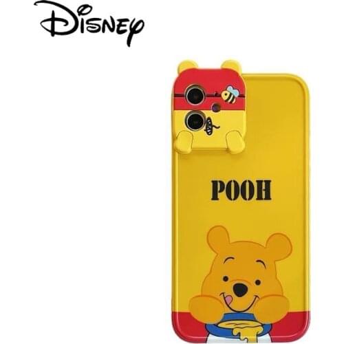 Disney Cartoon Cute Silicone Phone Case Cover for IPhone 7/8P/X/XR/XS/XSMAX/11/12Pro/12min Phone Case Cover