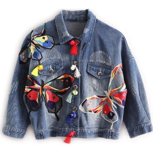VOGORSEAN Womens Denim Jackets