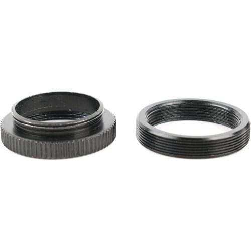 Microscope Camera C-Mount Interface Adapter Protection Ring Auxiliary Objective Protective Lens