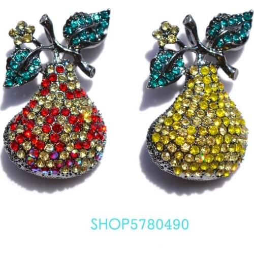 Fashion Jewelry Multi Color Rhistone Vintage Pearl Brooch for Women Elegant Insect Brooch Pin Wind Coat Accessory Lady Gifts