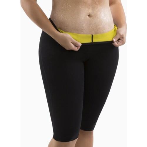 Womens Slimming Pants Hot Neoprene for Weight Loss Fat Burning Sweat Sauna Capris Leggings Shapers