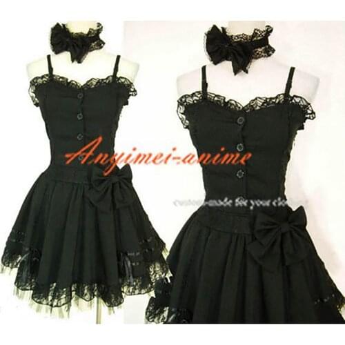 Gothic Lolita Punk Fashion Dress Cosplay Costume Tailor-made[CK840]