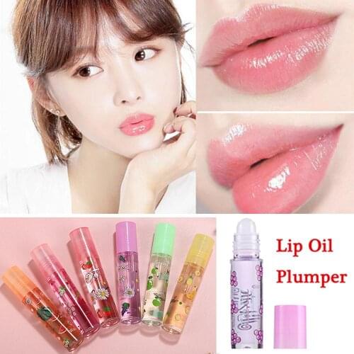1PC Roll-on Transparent Shimmer Moisturizer Lip Gloss Liquid Lipstick Lips Plumper Oil Long Lasting Lipgloss