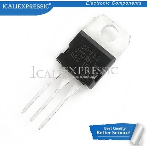 10PCS BD911 D911 TO-220 new original In Stock