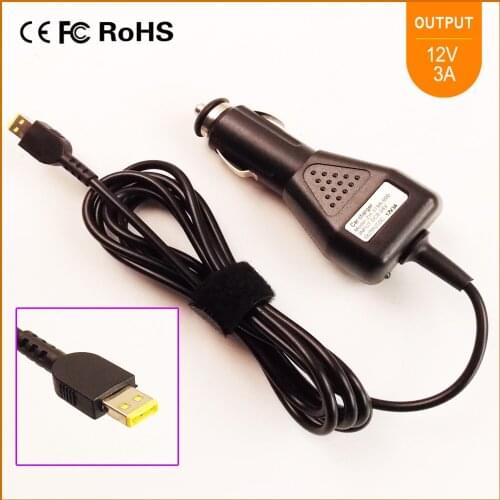 12V 3A Laptop Car DC Adapter Charger For LENOVO ThinkPad Tablet 10 ADLX36NCC2A ADLX36NDT2B 20C1A013CD 4X20E75063 SA10E75779