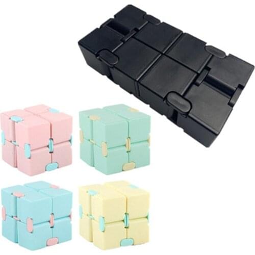 2021 Antistress infinition Cube Magic Puzzle Stress Reliever Toys Antistress Infinity Cube Puzzle Square Dice Sensory Toys