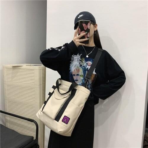 2021Totes Casual Shoulder Bag Cotton Foldable Shopping Women Eco ReusableB Shopper Bags Women Canvas Ladies Casual Shoulder Bag