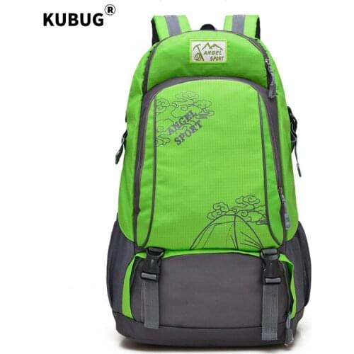 KUBUG 40L Large Outdoor Riding Hiking Camping Backpack Travel Bag Men Women Waterproof Sports Backpack Student Bag